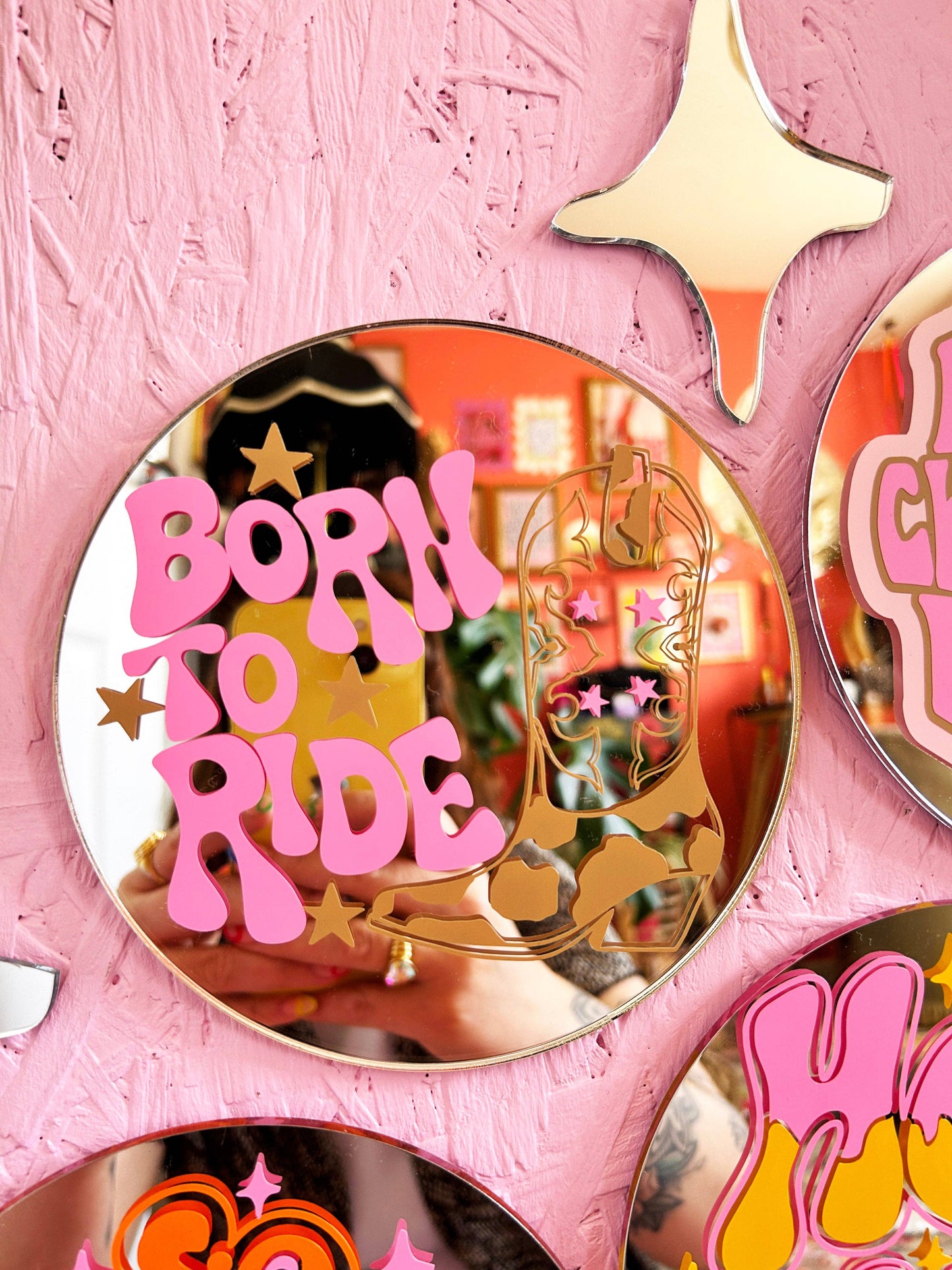 Baby Atomic Stars Mirror Set