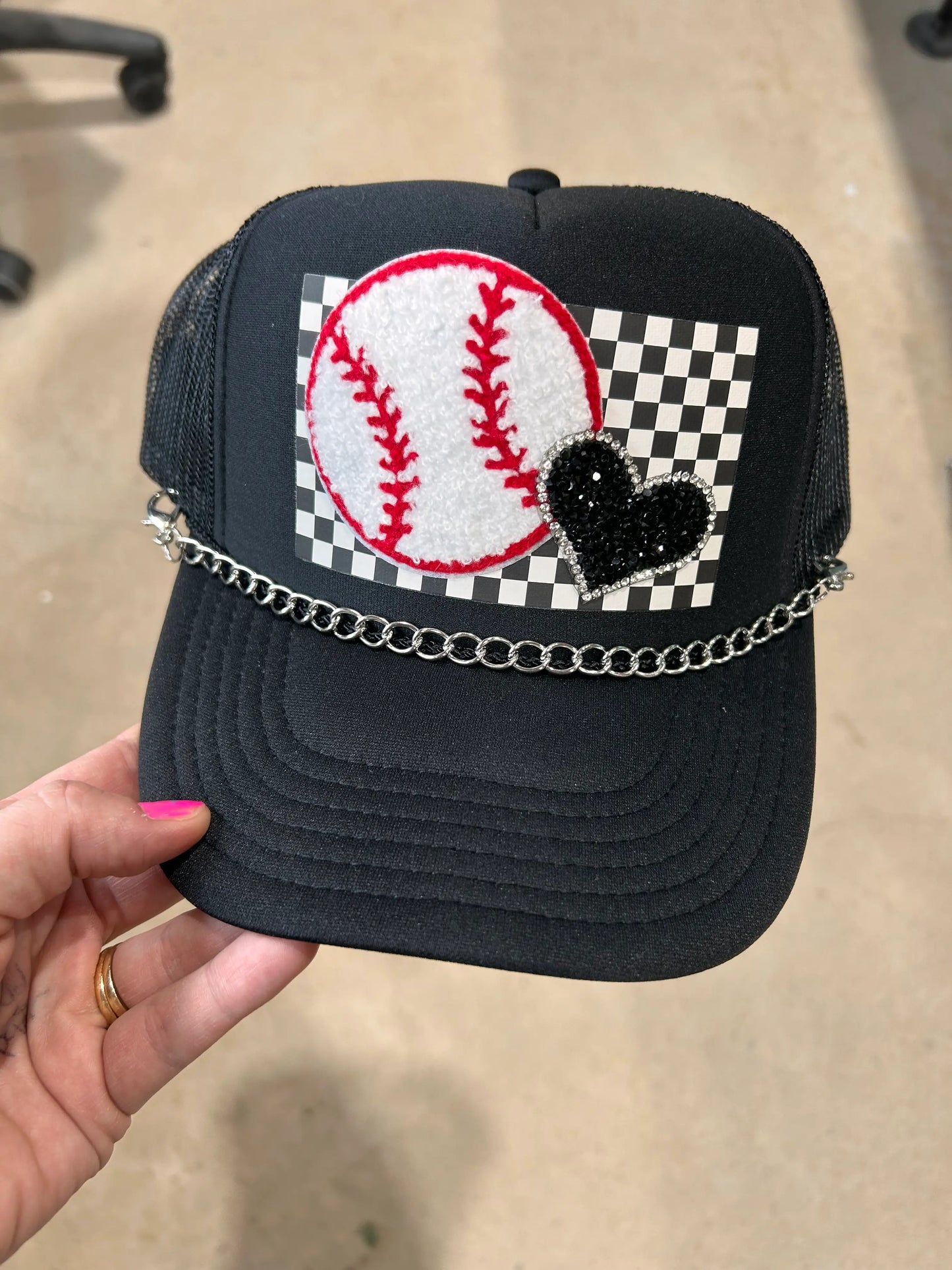 Over The Top Baseball Trucker Hat