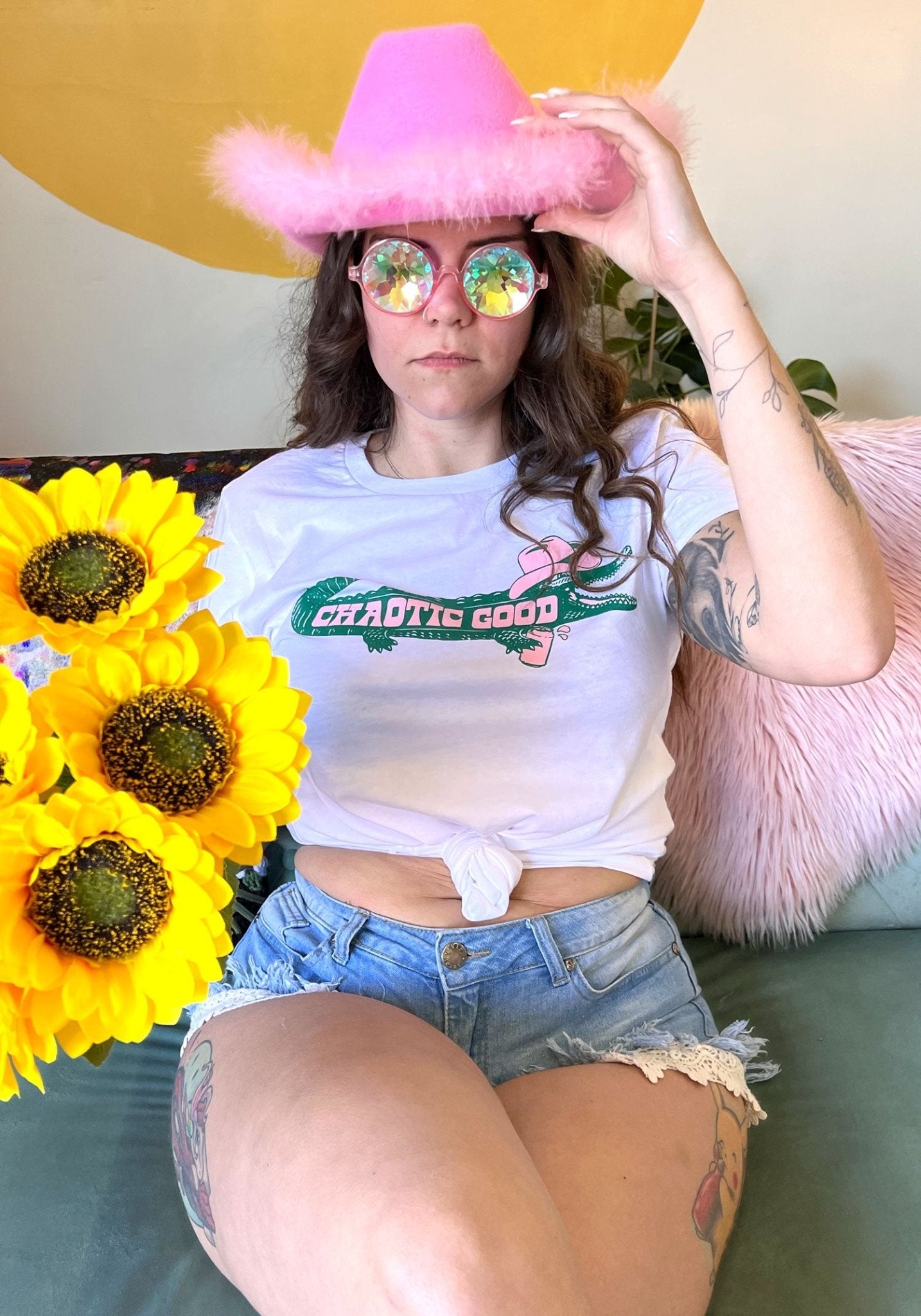 Chaotic Good Gator Tee