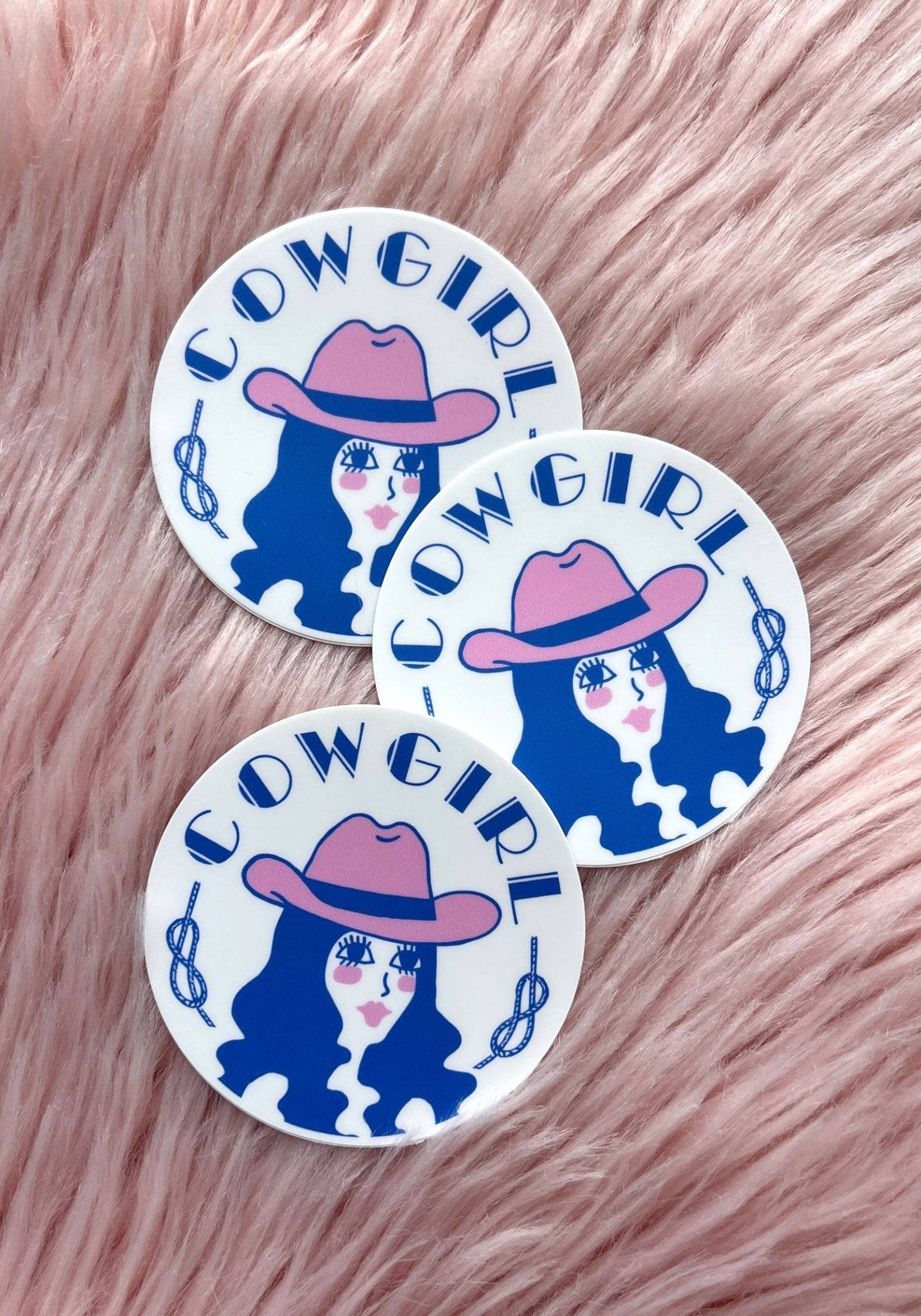Cowgirl Dollie Sticker