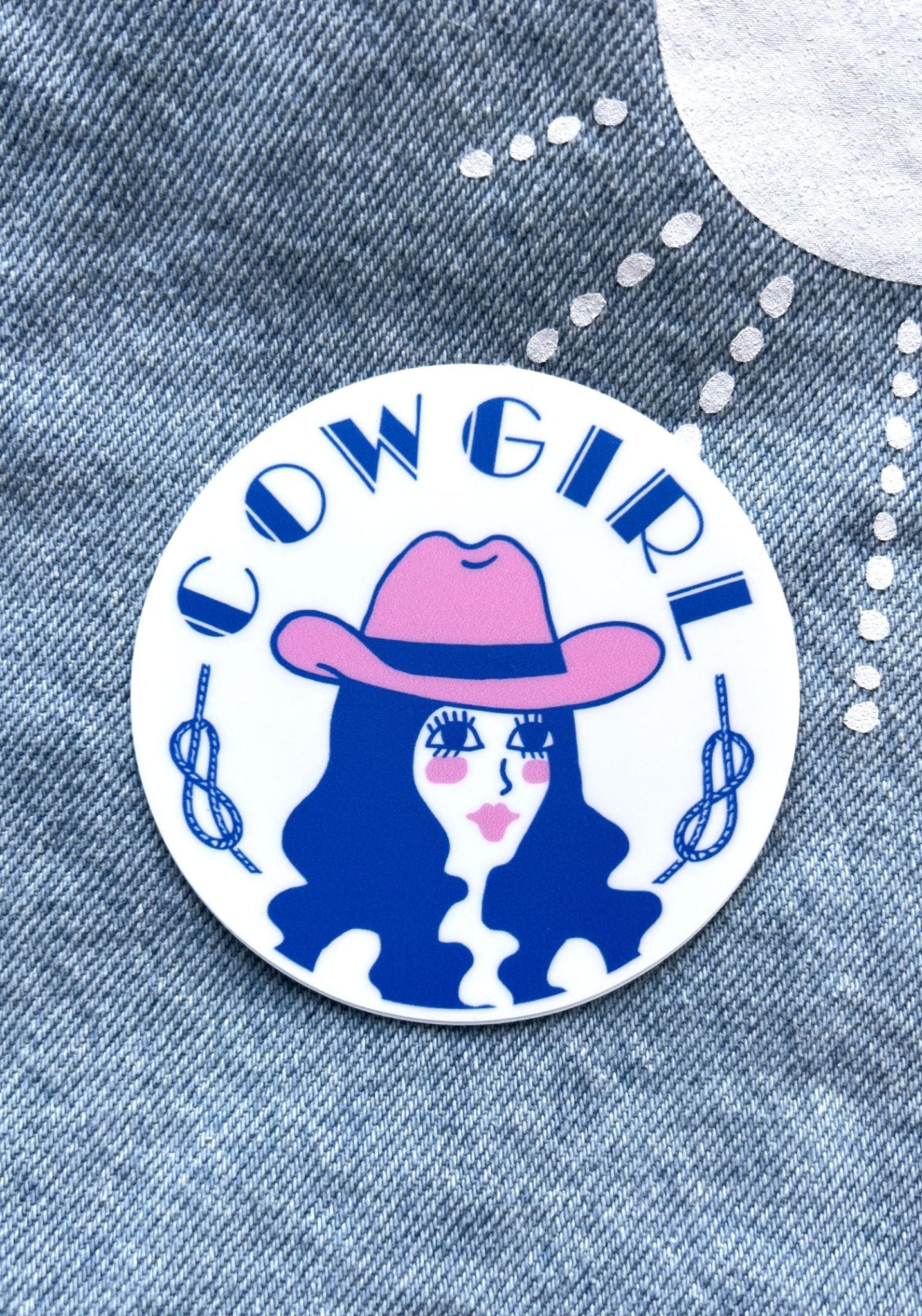Cowgirl Dollie Sticker