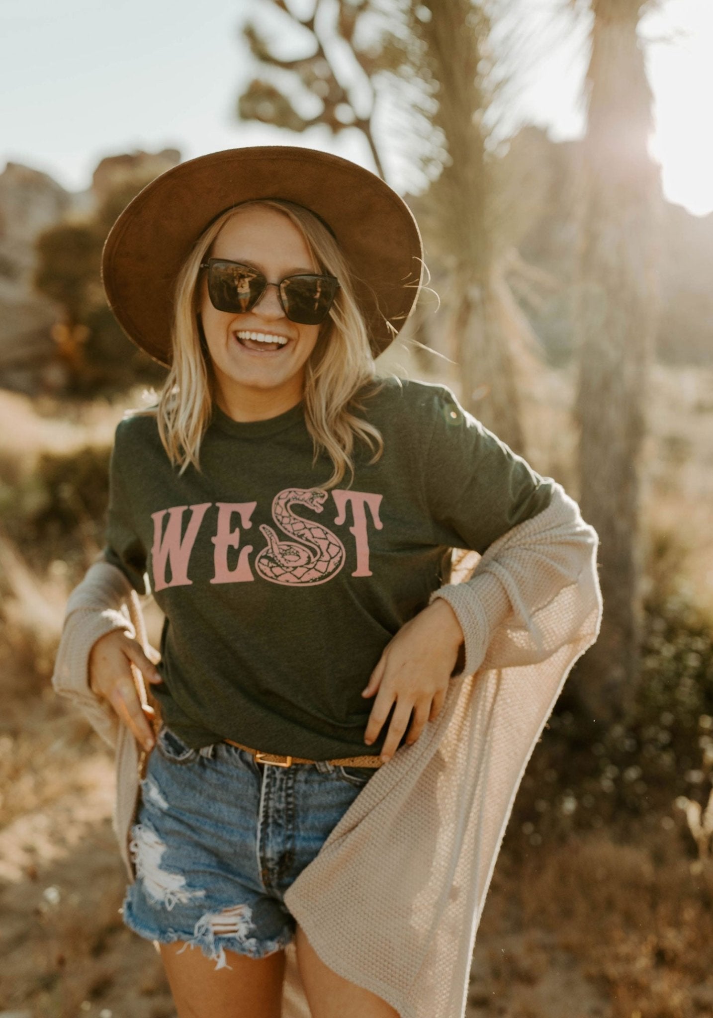 Diamond West Tee