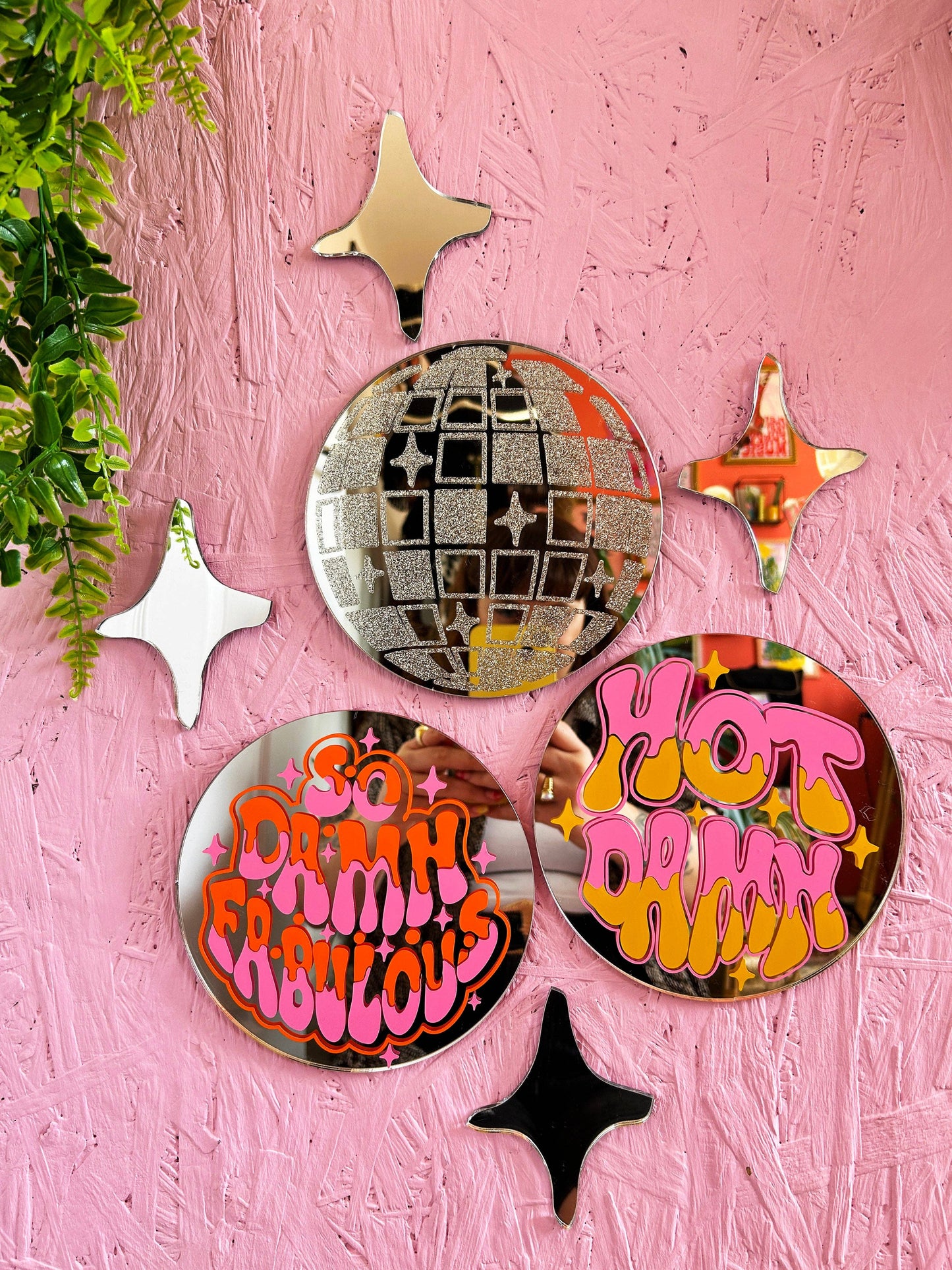 Baby Atomic Stars Mirror Set