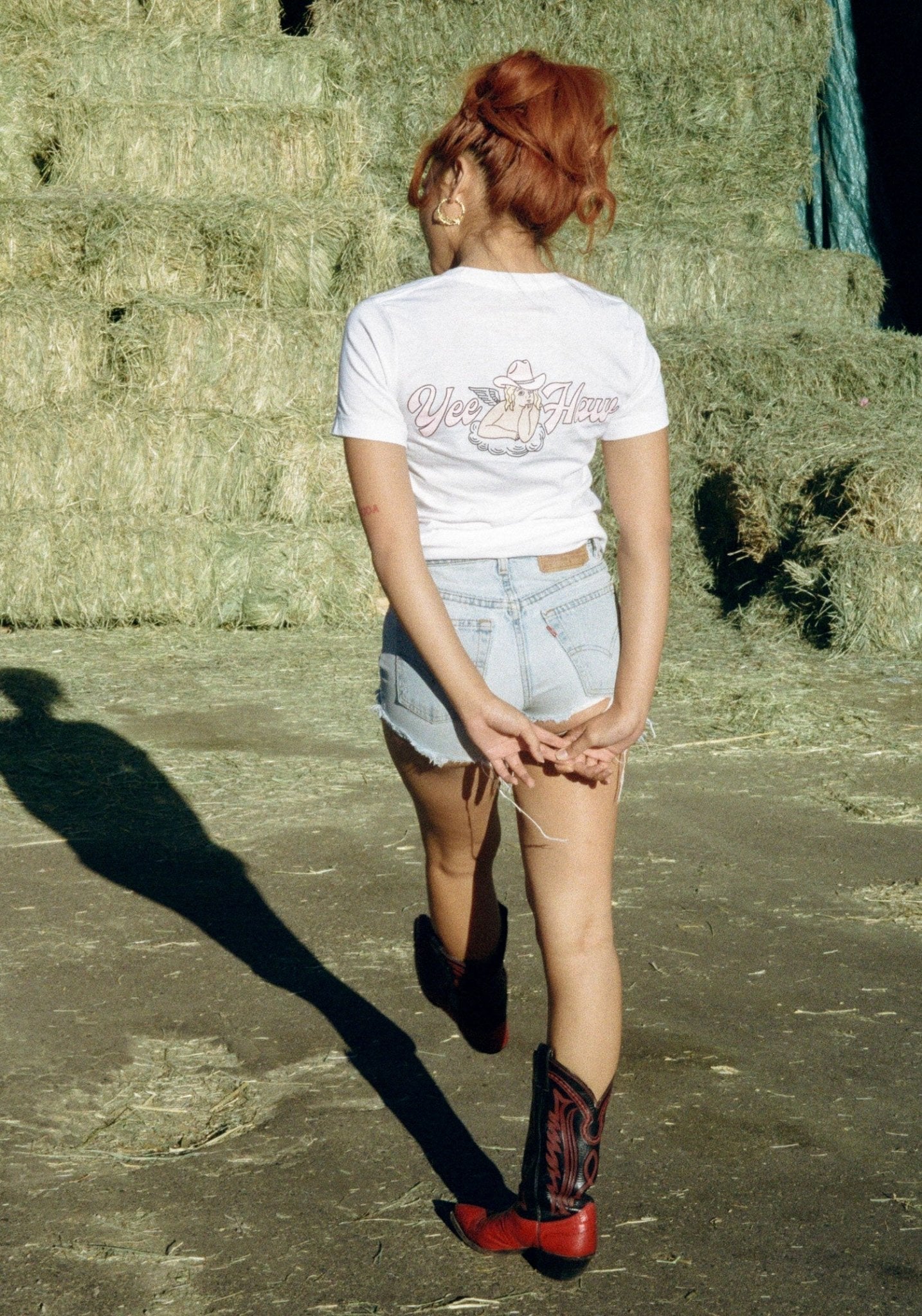 Yeehaw Angel Tee