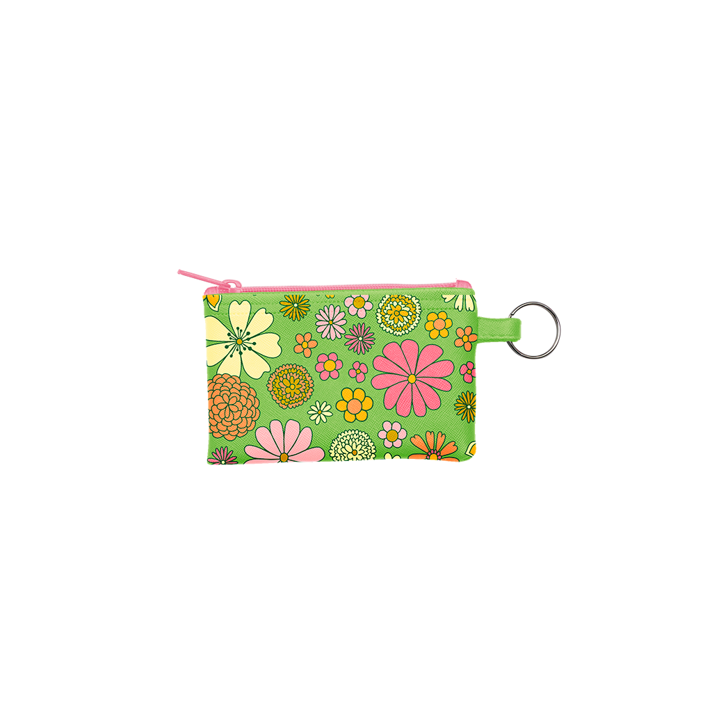 Groovy Greens Penny Key Ring