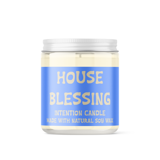 Intention Candle | House Blessing | Natural Soy Wax