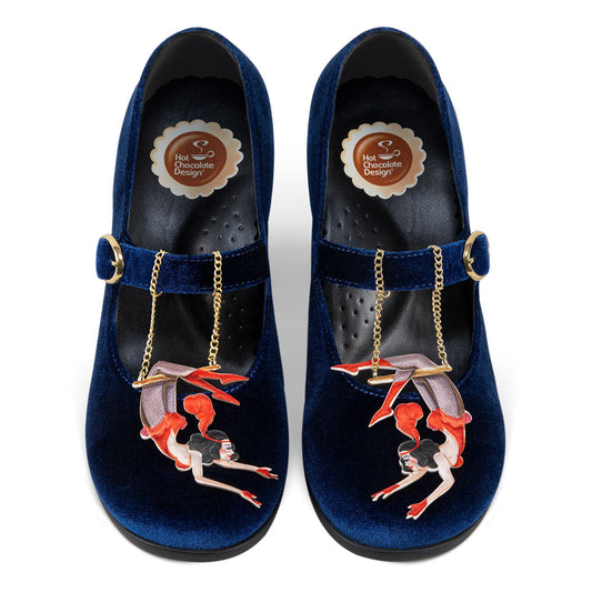 Chocolaticas® Mid Heels Les Dames Du Cirque Women's Mary Jane Pump