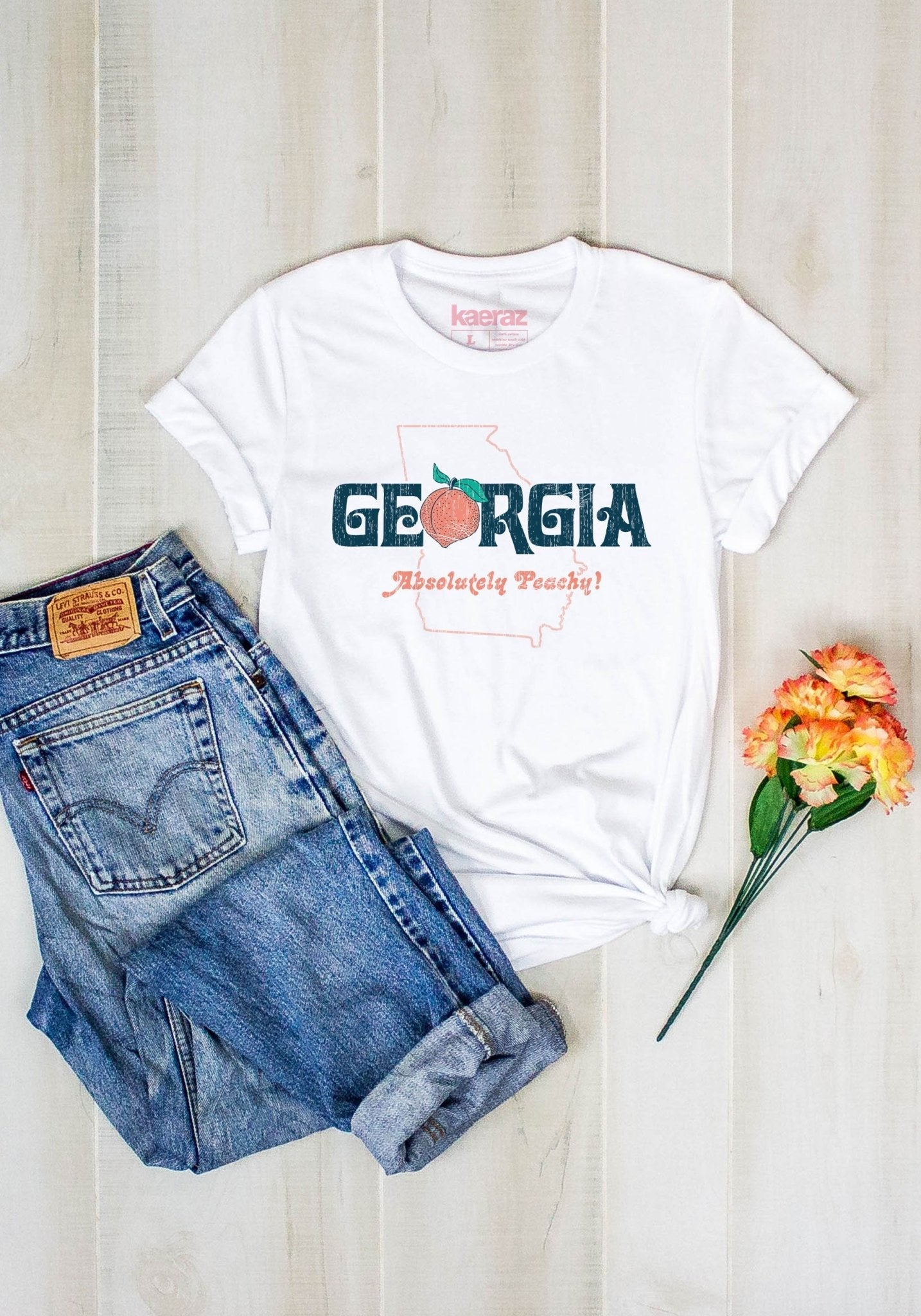Absolutely Peachy Tee