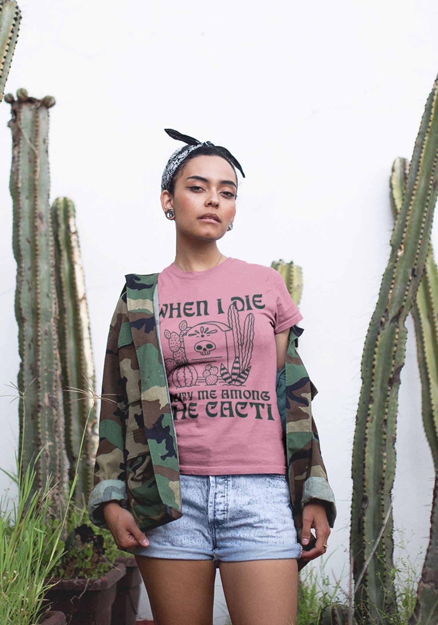 Bury Me Among the Cacti Tee